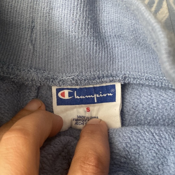 CHAMPION boys MARBLE FLOW REVERSE WEAVE CUT OFF SHORTS and Matching Tshirt S - Picture 3 of 9